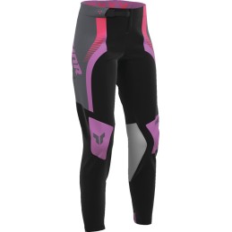 Pantalón mujer Thor Sportmode Velocity negro / orquídea