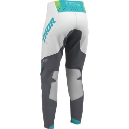 Pantalón mujer Thor Sportmode Velocity gris / aguamarina