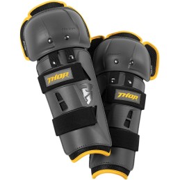 Rodilleras infantiles Thor Sector GP gris oscuro / amarillo