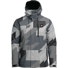 Chaqueta Thor Tour Heavyweight gris / negro