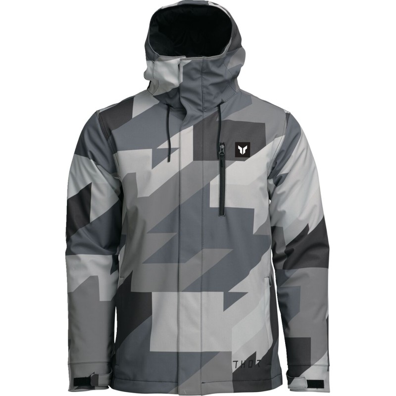 Chaqueta Thor Tour Heavyweight gris / negro