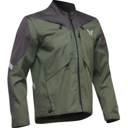 Chaqueta Thor Terrain verde militar / gris oscuro