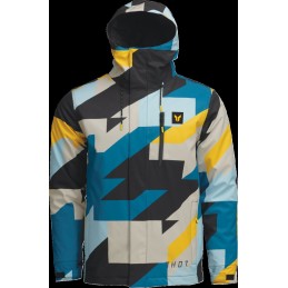 Chaqueta Thor Tour Brave azul / amarillo