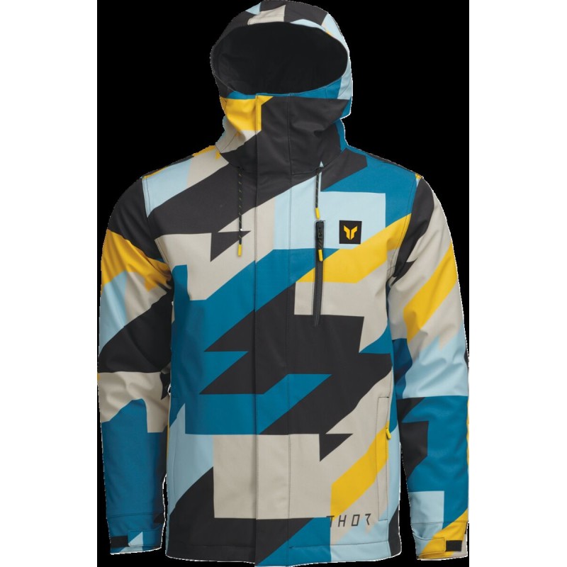 Chaqueta Thor Tour Brave azul / amarillo