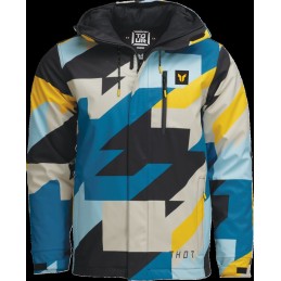 Chaqueta Thor Tour Brave azul / amarillo