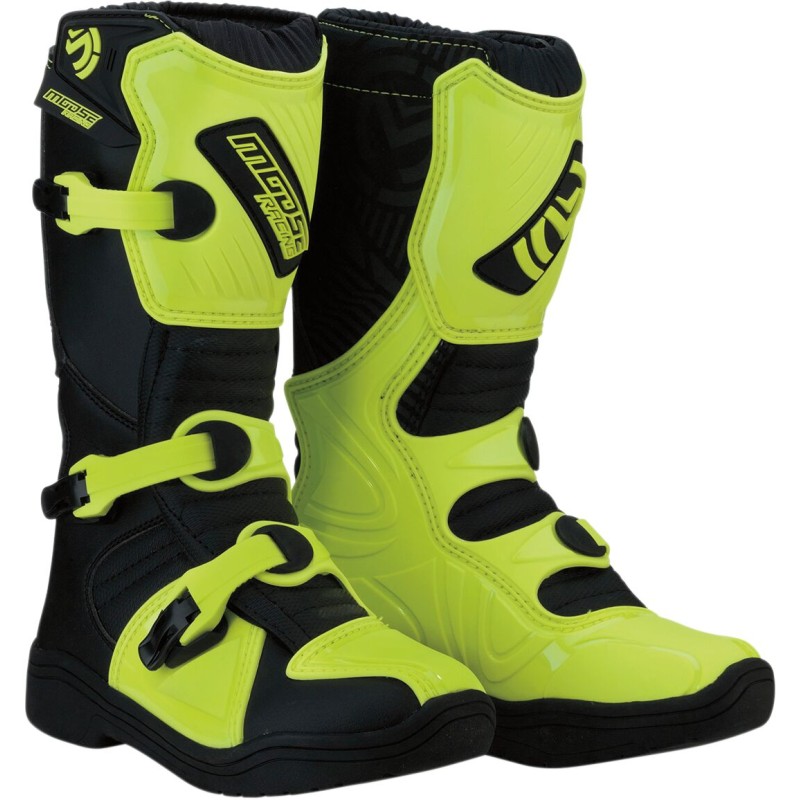 Botas MX infantiles Moose Racing M1.3 amarillo flúor / negro - 3411-0445