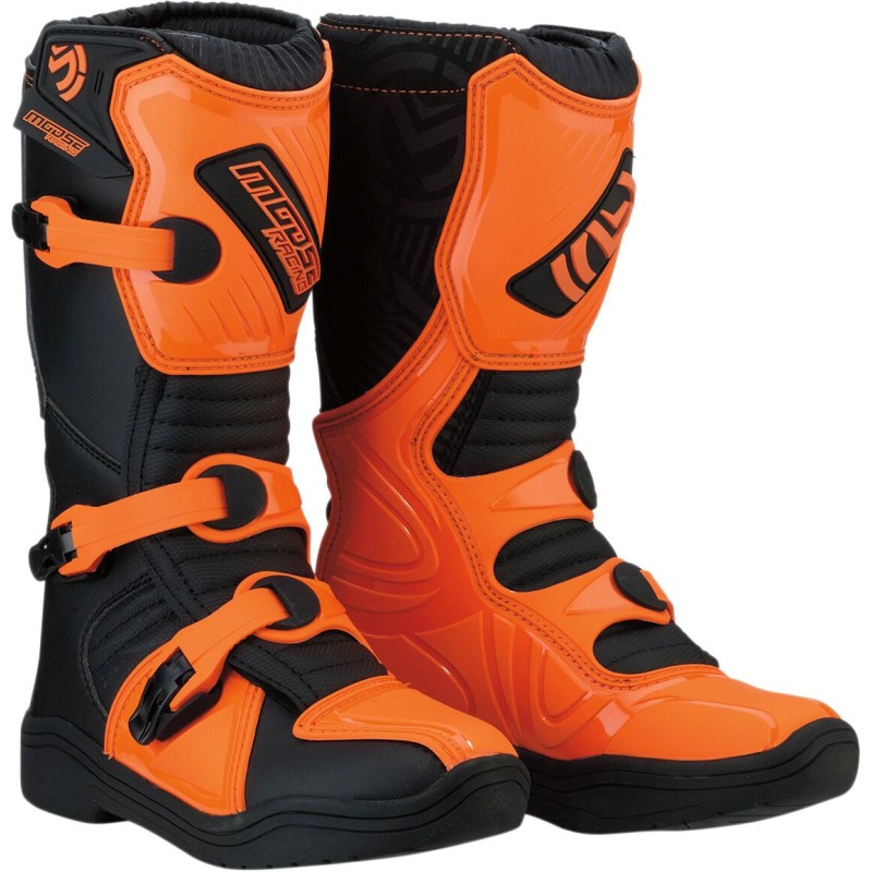 Botas MX infantiles Moose Racing M1.3 naranja / negro