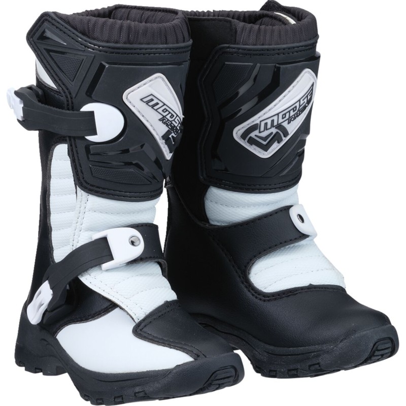 Botas MX infantiles Moose Racing M1.3 blanco / negro - 3411-0469
