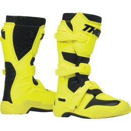 Botas MX infantiles Thor Blitz XR amarillo flúor / negro