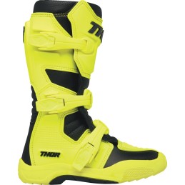 Botas MX infantiles Thor Blitz XR amarillo flúor / negro