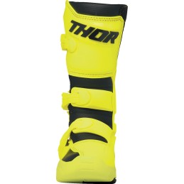 Botas MX infantiles Thor Blitz XR amarillo flúor / negro