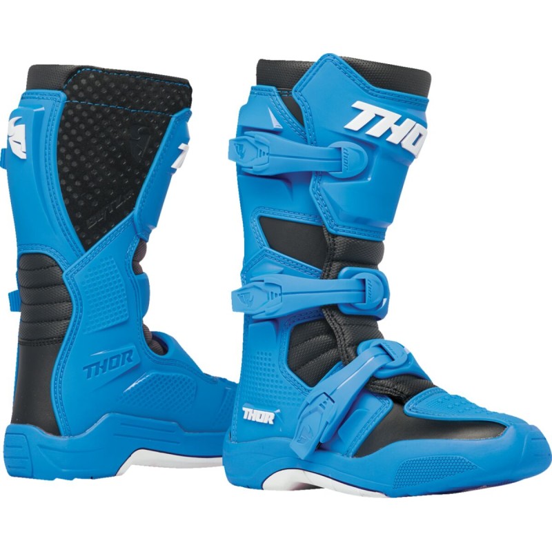 Botas MX infantiles Thor Blitz XR azul / negro