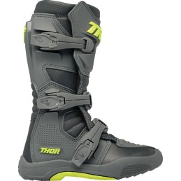 Botas MX infantiles Thor Blitz XR gris / gris oscuro