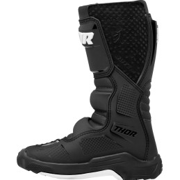 Botas MX infantiles Thor Blitz XR negro / blanco
