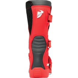 Botas MX infantiles Thor Blitz XR rojo / gris oscuro