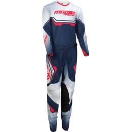 Camiseta infantil Moose Racing Qualifier Pro rojo / blanco / azul
