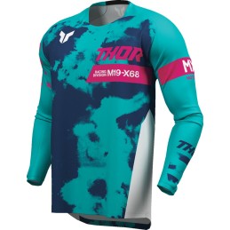 Camiseta infantil Thor Launchmode Bleach blanco / aguamarina