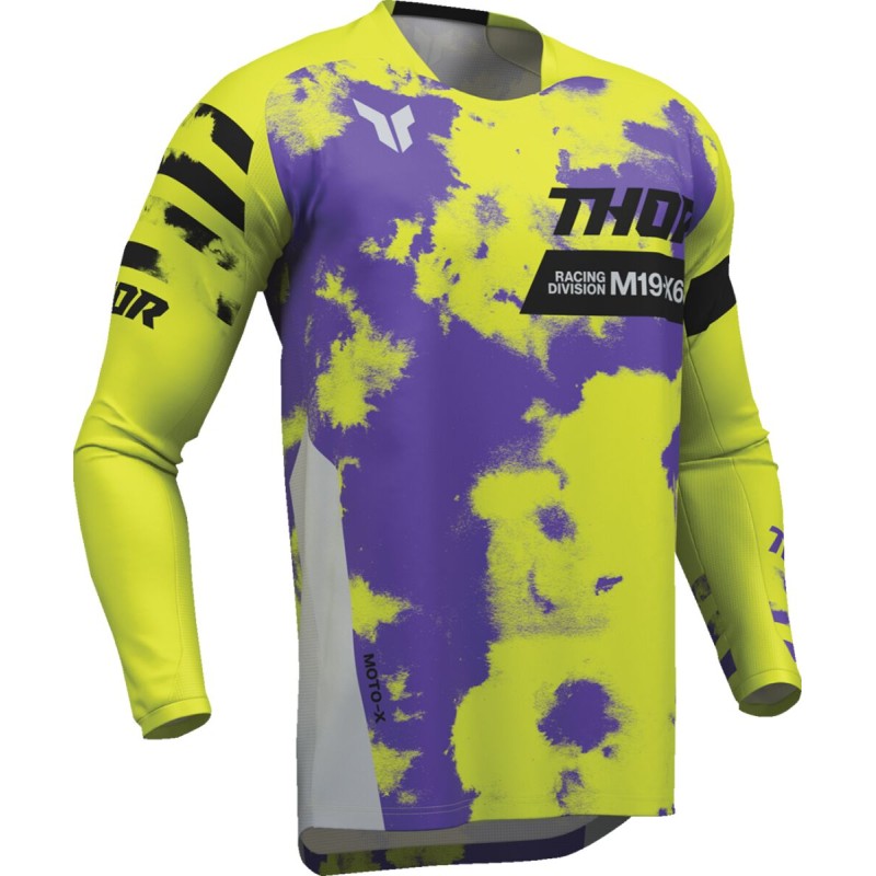 Camiseta infantil Thor Launchmode Bleach gris / amarillo flúor