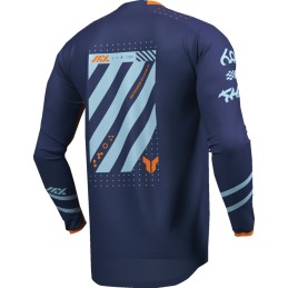 Camiseta infantil Thor Launchmode Futura azul marino / naranja