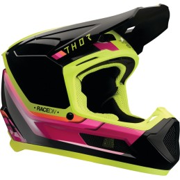 Casco infantil Thor Fleet Defy negro / amarillo flúor