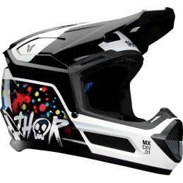 Casco infantil Thor Fleet Splat negro