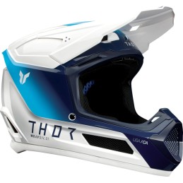 Casco infantil Thor Fleet Storm blanco / azul marino