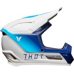 Casco infantil Thor Fleet Storm blanco / azul marino