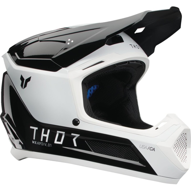 Casco infantil Thor Fleet Storm negro / blanco