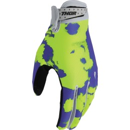 Guantes infantiles Thor Launchmode Bleach gris / amarillo flúor