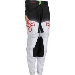 Pantalón infantil Moose Racing Agroid verde / rojo / negro