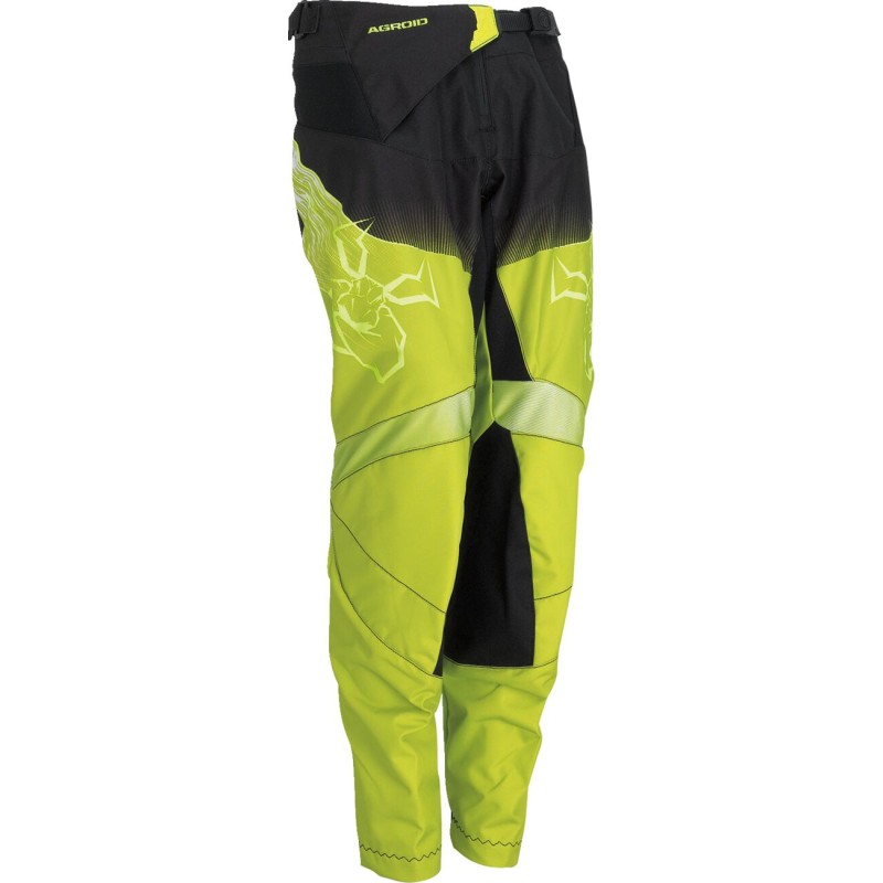 Pantalón infantil Moose Racing Agroid amarillo flúor / negro