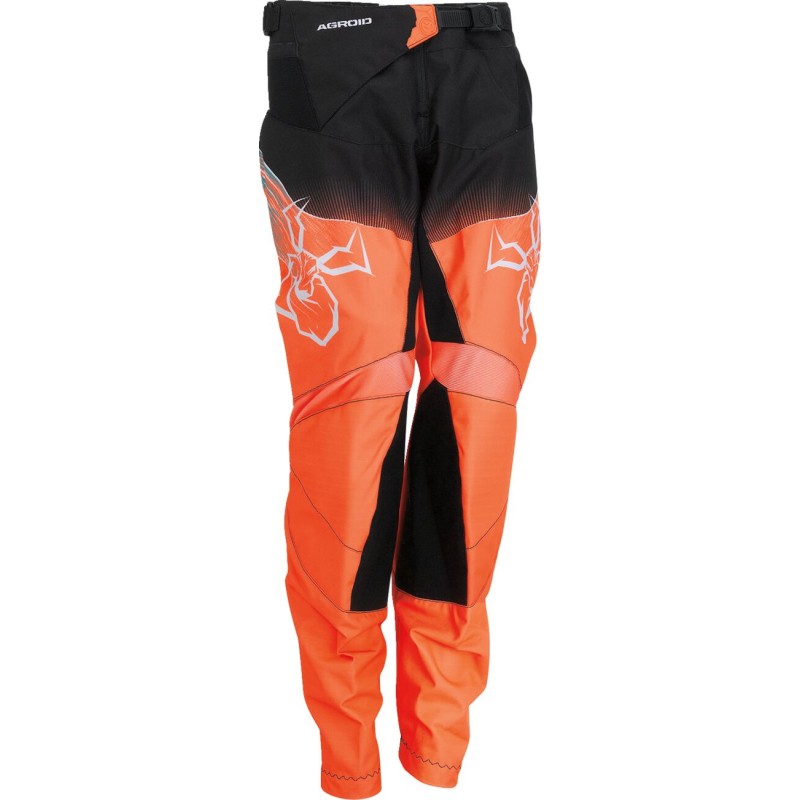 Pantalón infantil Moose Racing Agroid turquesa / naranja / negro