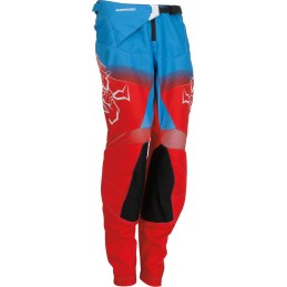 Pantalón infantil Moose Racing Agroid rojo / blanco / azul