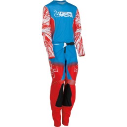 Pantalón infantil Moose Racing Agroid rojo / blanco / azul