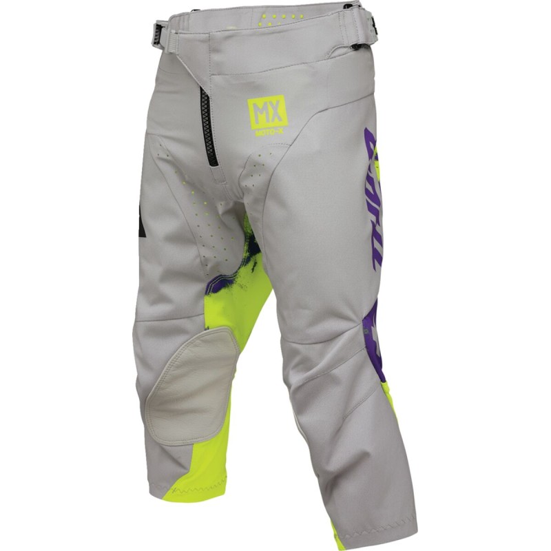 Pantalón infantil Thor Launchmode Bleach gris / amarillo flúor