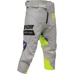 Pantalón infantil Thor Launchmode Bleach gris / amarillo flúor