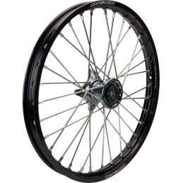 Rueda delantera completa 1.40x19 negra / gris Moose Racing KTM