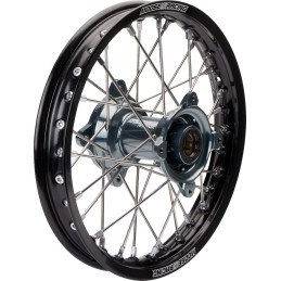 Rueda trasera completa 1.60x14 negra / gris Moose Racing KTM