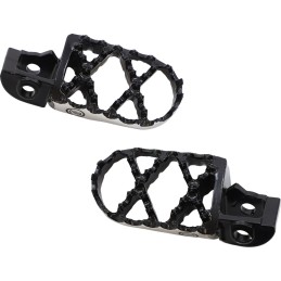 Estriberas Hybrid de acero inoxidable con desplazamiento trasero de 1/2 pulgada Moose Racing KTM
