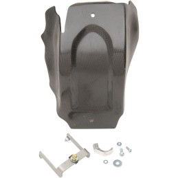 Cubrecárter de carbono y aramida Moose Racing KTM negro
