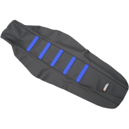 Funda de asiento acanalada engomada Moose Racing Husqvarna azul