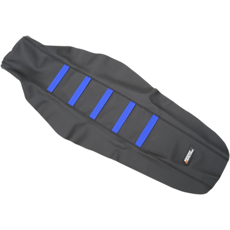 Funda de asiento acanalada engomada Moose Racing Husqvarna azul