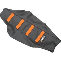 Funda de asiento acanalada engomada Moose Racing KTM naranja - KTM5016-336RT