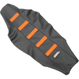Funda de asiento acanalada engomada Moose Racing KTM naranja - KTM6516-336RT