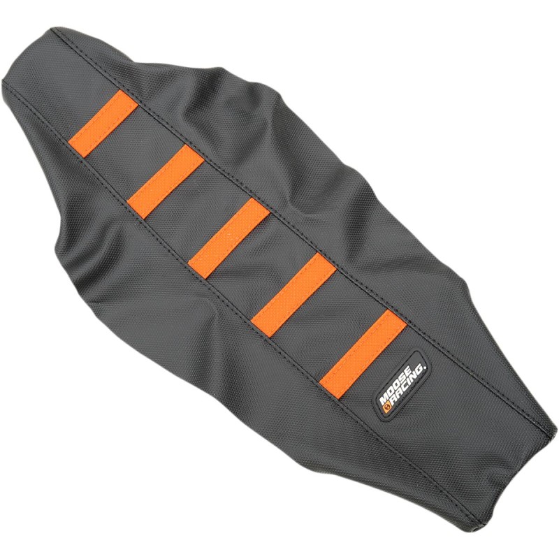 Funda de asiento acanalada engomada Moose Racing KTM naranja - KTM6516-336RT