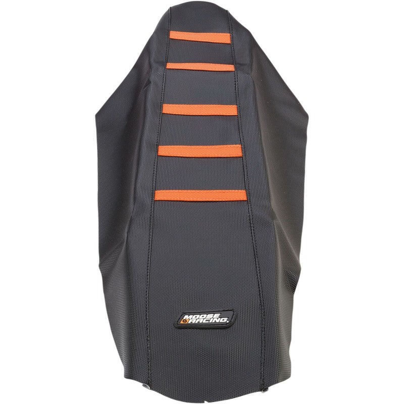Funda de asiento acanalada Moose Racing KTM negra / naranja - KTM12507-336RT