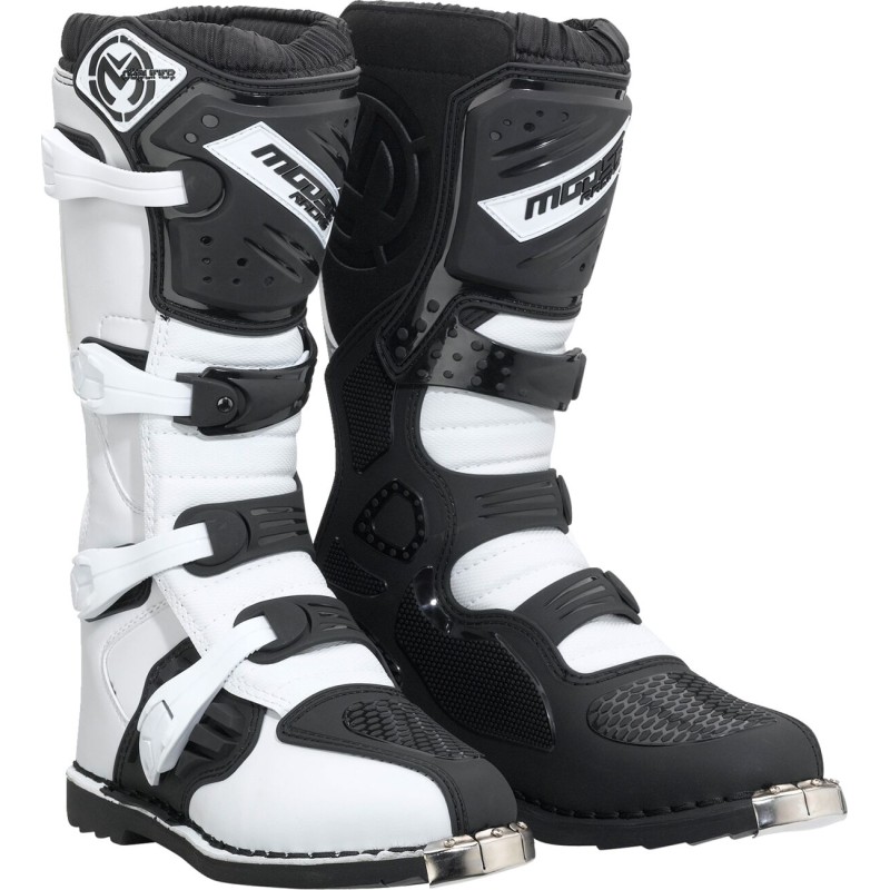 Botas MX Moose Racing Qualifier blancas