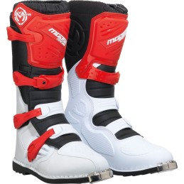 Botas MX Moose Racing Qualifier rojas