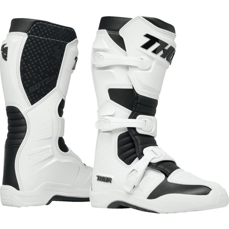 Botas MX Thor Blitz XR blancas / negras