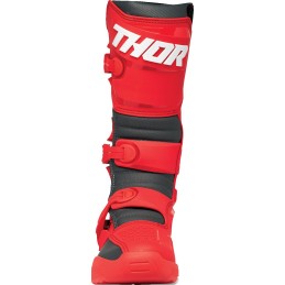 Botas MX Thor Blitz XR rojas / gris oscuro